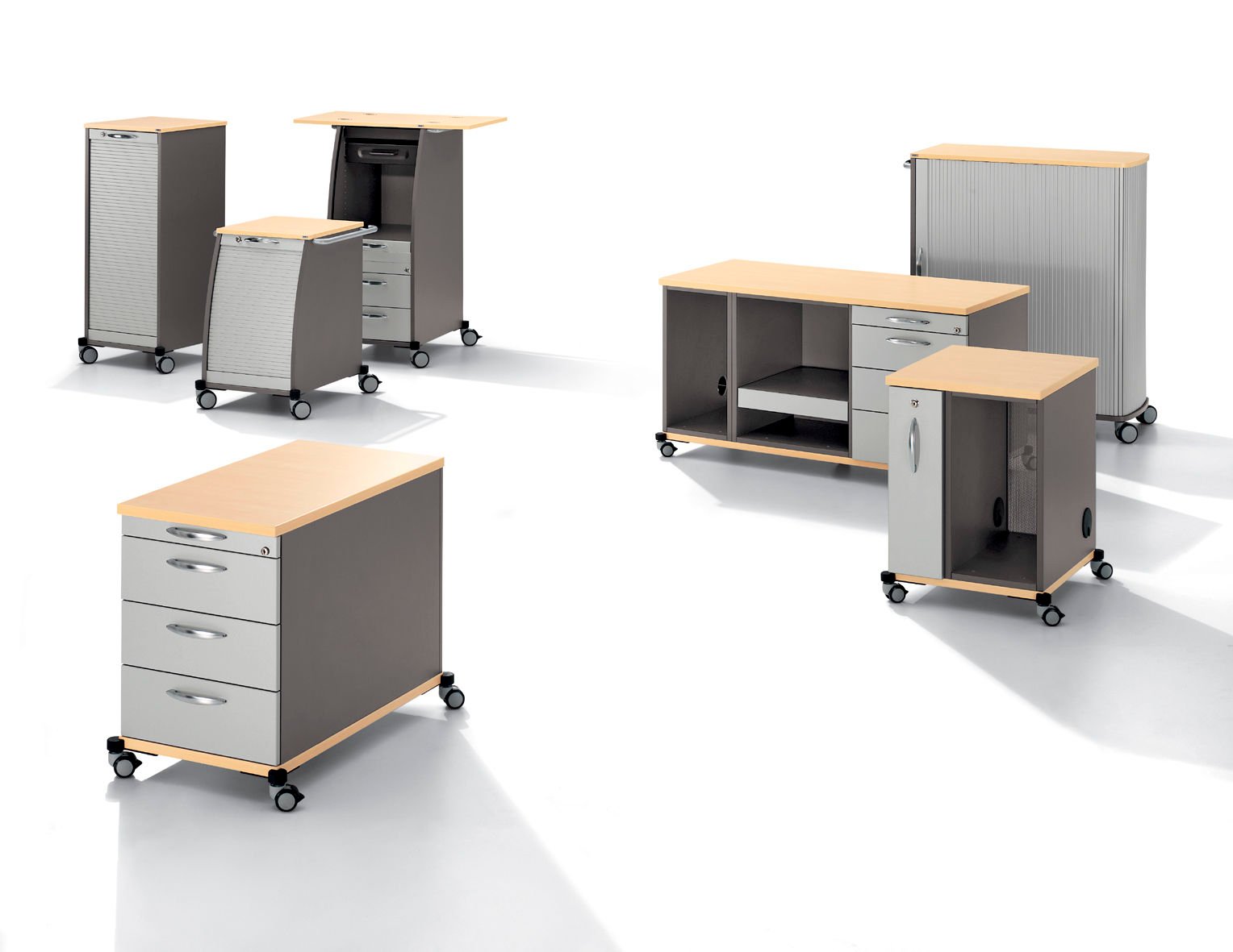 Archivadores cajoneras y lockers | Muebles bogota, muebles oficina